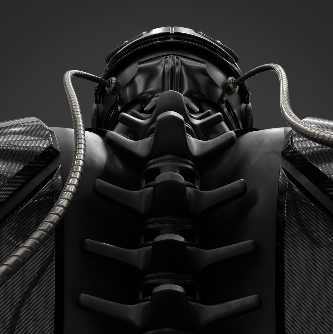 Sci Fi - Character 01 - Bust 3D — imagen 3